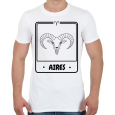 PRINTFASHION kos - Férfi póló - Fehér