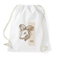 PRINTFASHION Kos horoszkóp - Sportzsák, Tornazsák - Fehér tornazsák