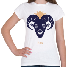 PRINTFASHION Kos minta - Női póló - Fehér női póló