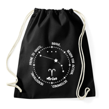 PRINTFASHION Kos tulajdonságok - Sportzsák, Tornazsák - Fekete tornazsák