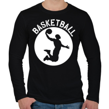 PRINTFASHION Kosaras - Férfi hosszú ujjú póló - Fekete férfi póló