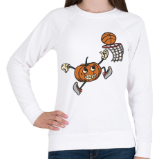 PRINTFASHION Kosaras tök - Női pulóver - Fehér