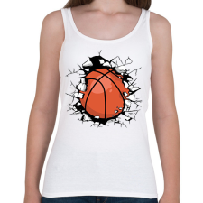 PRINTFASHION Kosárlabda - Női atléta - Fehér női trikó
