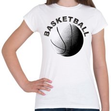 PRINTFASHION Kosárlabda - Női póló - Fehér