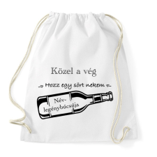 PRINTFASHION Közel a vég - Sportzsák, Tornazsák - Fehér tornazsák