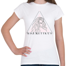 PRINTFASHION Kozmetikus minta - Női póló - Fehér női póló