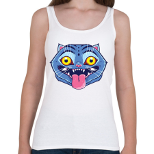 PRINTFASHION Kpop Démon Vadászok Tigris - Női atléta - Fehér női trikó