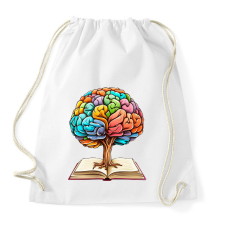 PRINTFASHION Kreatív agy - Sportzsák, Tornazsák - Fehér tornazsák