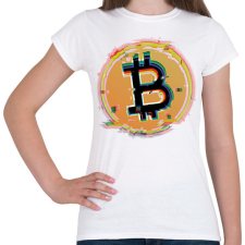 PRINTFASHION Kriptovaluta - Női póló - Fehér női póló