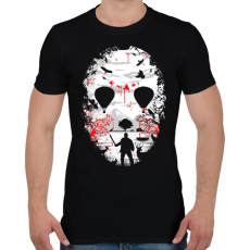 PRINTFASHION Kristálytó - Férfi póló - Fekete