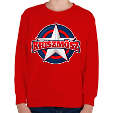 PRINTFASHION KRISZMÖSZ - Gyerek pulóver - Piros gyerek pulóver, kardigán