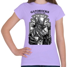 PRINTFASHION Krokorock - Női póló - Viola