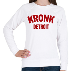 PRINTFASHION Kronk detroit - Női pulóver - Fehér