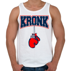 PRINTFASHION Kronk - Férfi atléta - Fehér