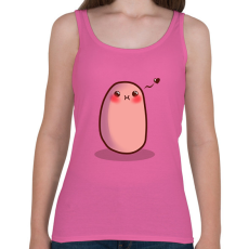 PRINTFASHION Krumpli - Női atléta - Rózsaszín