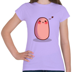 PRINTFASHION Krumpli - Női póló - Viola