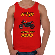 PRINTFASHION KTM - Férfi atléta - Piros