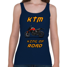 PRINTFASHION KTM - Női atléta - Sötétkék