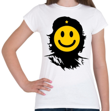 PRINTFASHION Kuba smile - Női póló - Fehér női póló