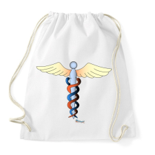 PRINTFASHION Kundalíni - Sportzsák, Tornazsák - Fehér tornazsák