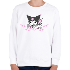 PRINTFASHION kuromi 2 - Gyerek pulóver - Fehér gyerek pulóver, kardigán
