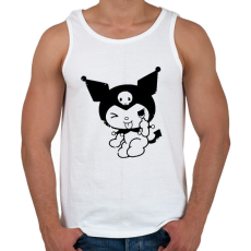 PRINTFASHION kuromi - Férfi atléta - Fehér