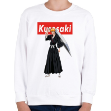 PRINTFASHION Kurosaki - Gyerek pulóver - Fehér gyerek pulóver, kardigán