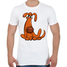 PRINTFASHION kutya - Férfi póló - Fehér