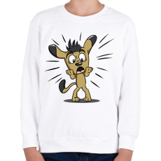 PRINTFASHION Kutya  - Gyerek pulóver - Fehér