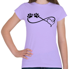 PRINTFASHION Kutya imádat - Női póló - Viola