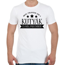PRINTFASHION Kutyákkal foglalkozok - Férfi póló - Fehér