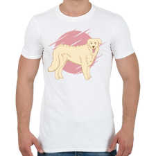 PRINTFASHION Kuvasz - Férfi póló - Fehér férfi póló