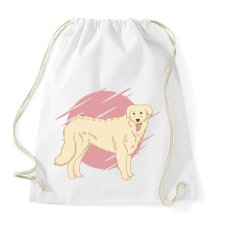 PRINTFASHION Kuvasz - Sportzsák, Tornazsák - Fehér tornazsák