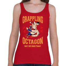 PRINTFASHION Küzdelem - Női atléta - Cseresznyepiros