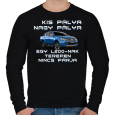 PRINTFASHION L200-nak nincs párja! - Férfi pulóver - Fekete