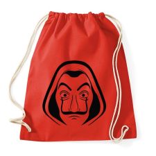 PRINTFASHION La casa de papel - A nagy pénzrablás - Sportzsák, Tornazsák - Piros tornazsák