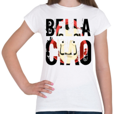 PRINTFASHION LA CASA DE PAPEL - Női póló - Fehér női póló