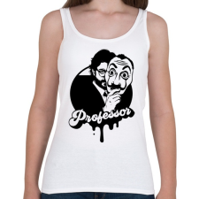 PRINTFASHION La Casa de papel - professor - art - Női atléta - Fehér női trikó