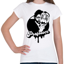 PRINTFASHION La Casa de papel - professor - art - Női póló - Fehér női póló