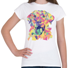 PRINTFASHION Labrador - Női póló - Fehér női póló