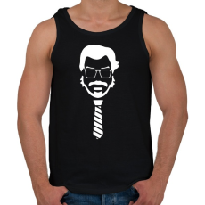 PRINTFASHION Lacasa de Papel / El professor / white - Férfi atléta - Fekete