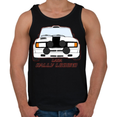 PRINTFASHION Lada rally legend - Férfi atléta - Fekete