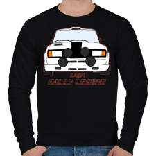 PRINTFASHION Lada rally legend - Férfi pulóver - Fekete férfi pulóver, kardigán