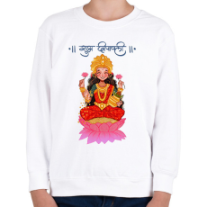 PRINTFASHION lakshmi05 - Gyerek pulóver - Fehér