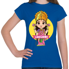PRINTFASHION lakshmi06 - Női póló - Királykék