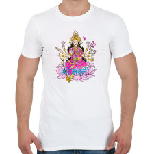 PRINTFASHION lakshmi - Férfi póló - Fehér férfi póló