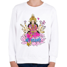 PRINTFASHION lakshmi - Gyerek pulóver - Fehér gyerek pulóver, kardigán