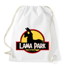 PRINTFASHION Lama Park - Sportzsák, Tornazsák - Fehér tornazsák