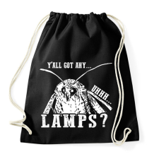 PRINTFASHION Lamps? - Sportzsák, Tornazsák - Fekete tornazsák
