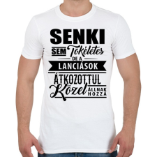 PRINTFASHION Lancia fanatikus - Férfi póló - Fehér férfi póló